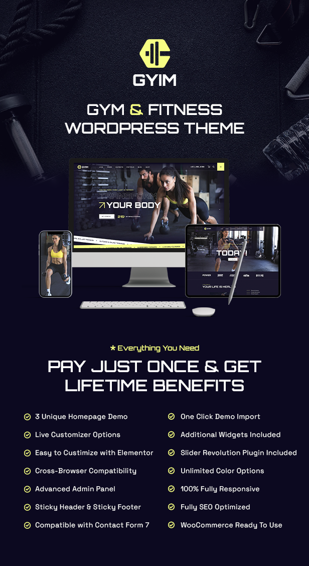 Gyim WordPress Theme